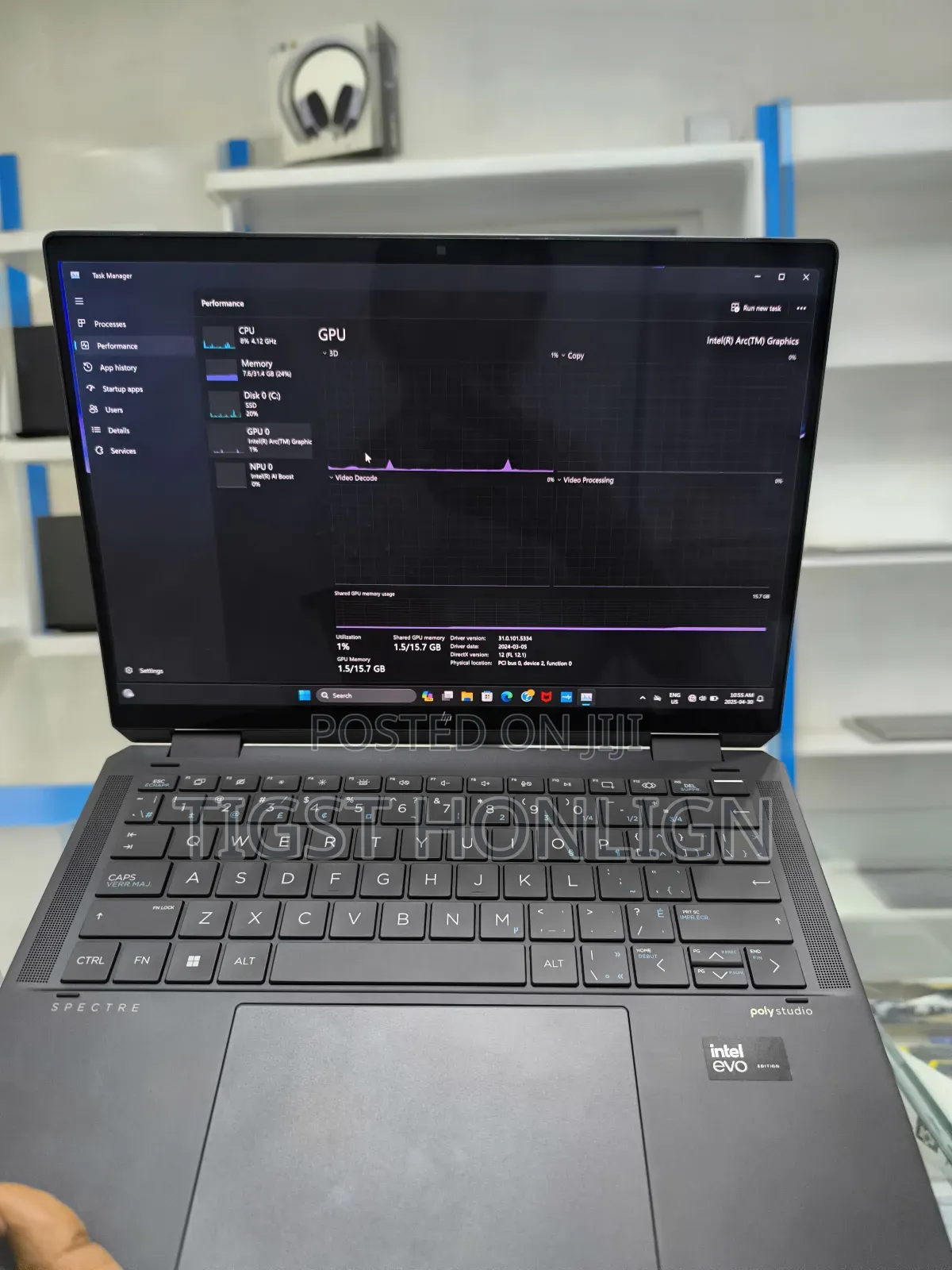 New Laptop HP Spectre 14 32GB Intel Core Ultra 7 SSD 2T