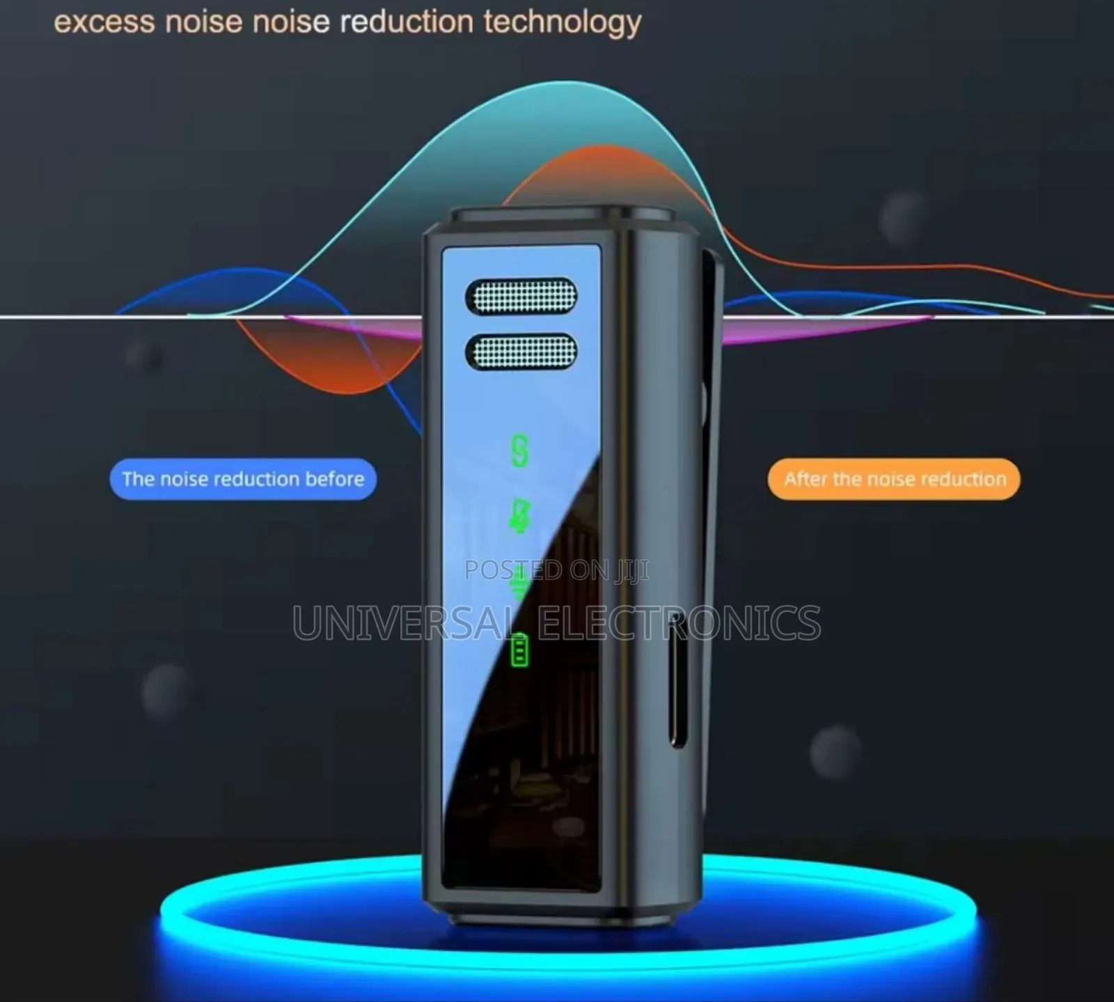 Extreme Noise Reduction Mini Microphone Dual