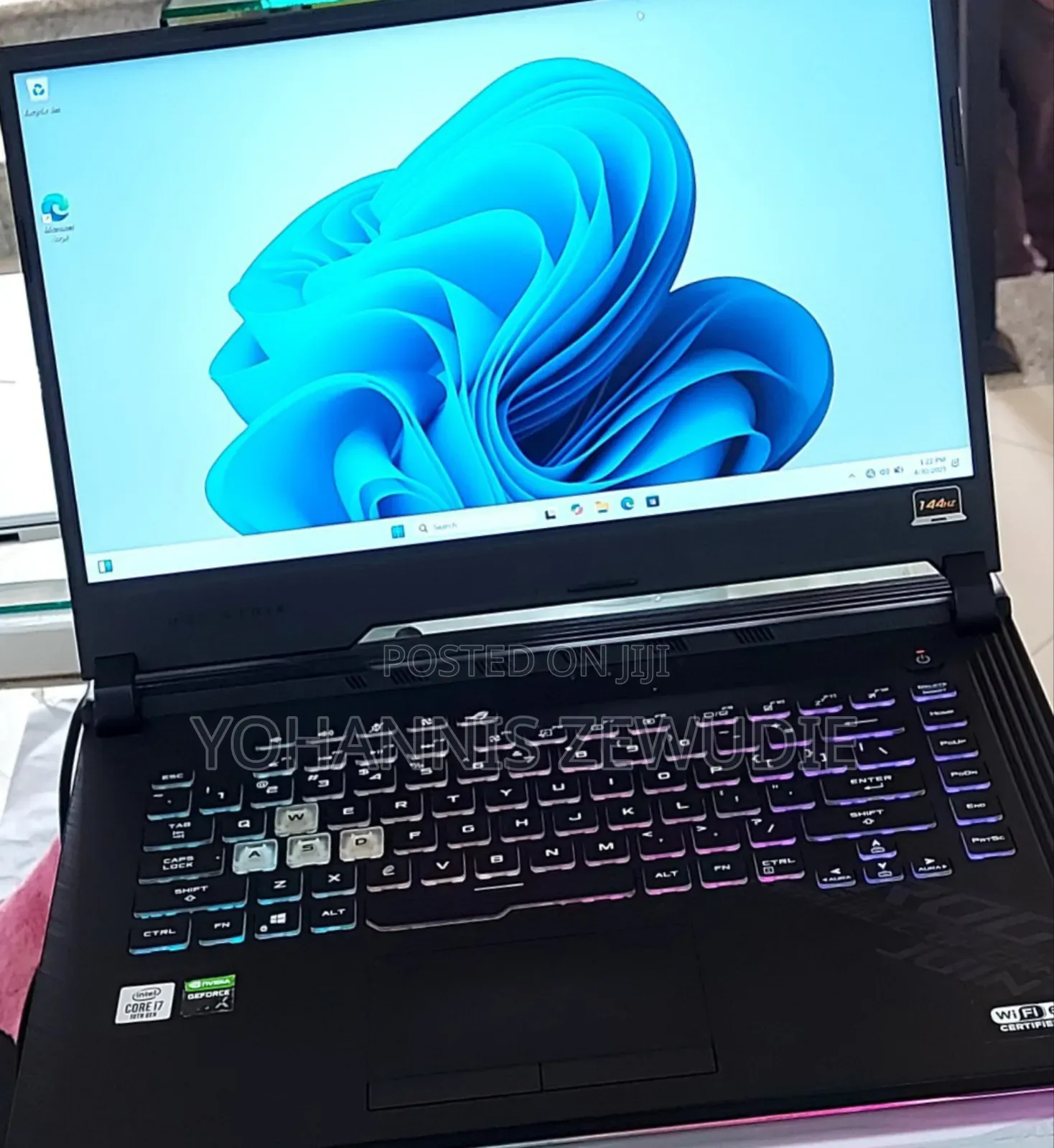 New Laptop Asus ROG Strix G15 16GB Intel Core I7 SSD 512GB