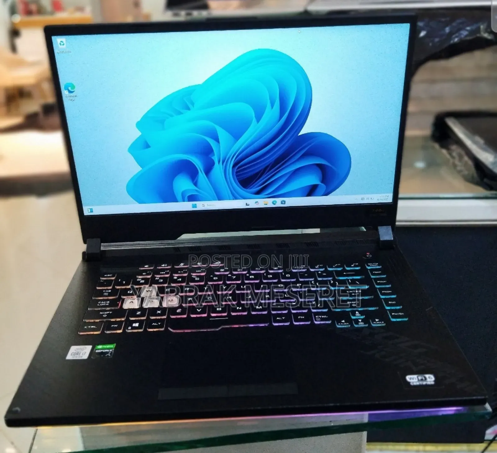 New Laptop Asus ROG Strix G15 16GB Intel Core I7 SSD 512GB