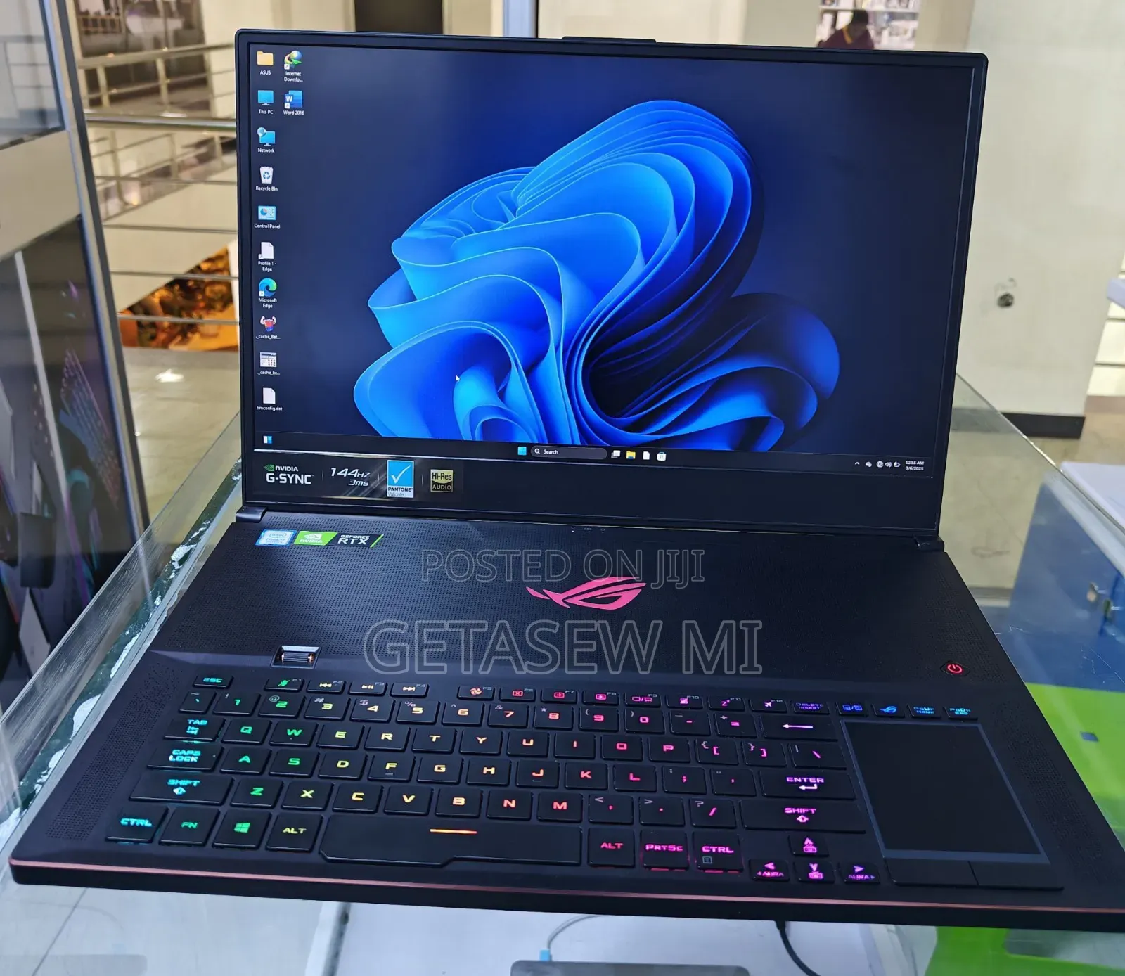 New Laptop Asus ROG Zephyrus G15 16GB Intel Core I7 SSD 512GB