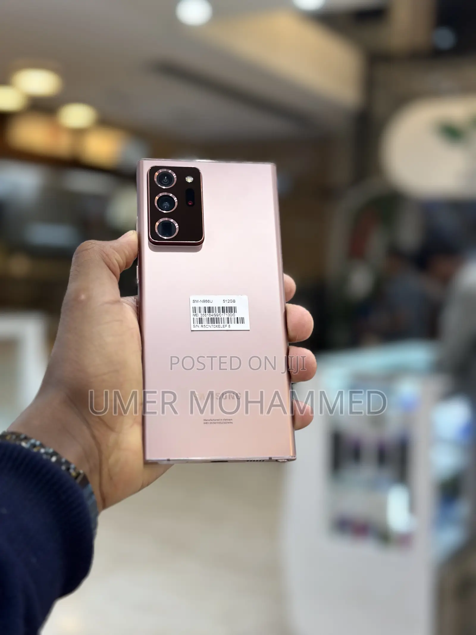 New Samsung Galaxy Note 20 Ultra 512 GB