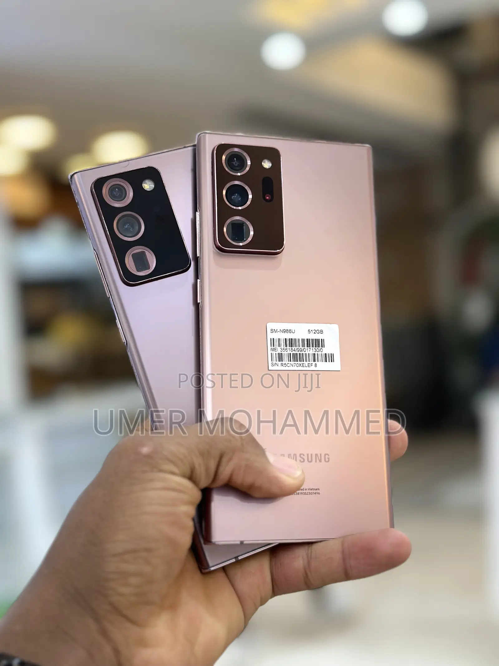 New Samsung Galaxy Note 20 Ultra 512 GB