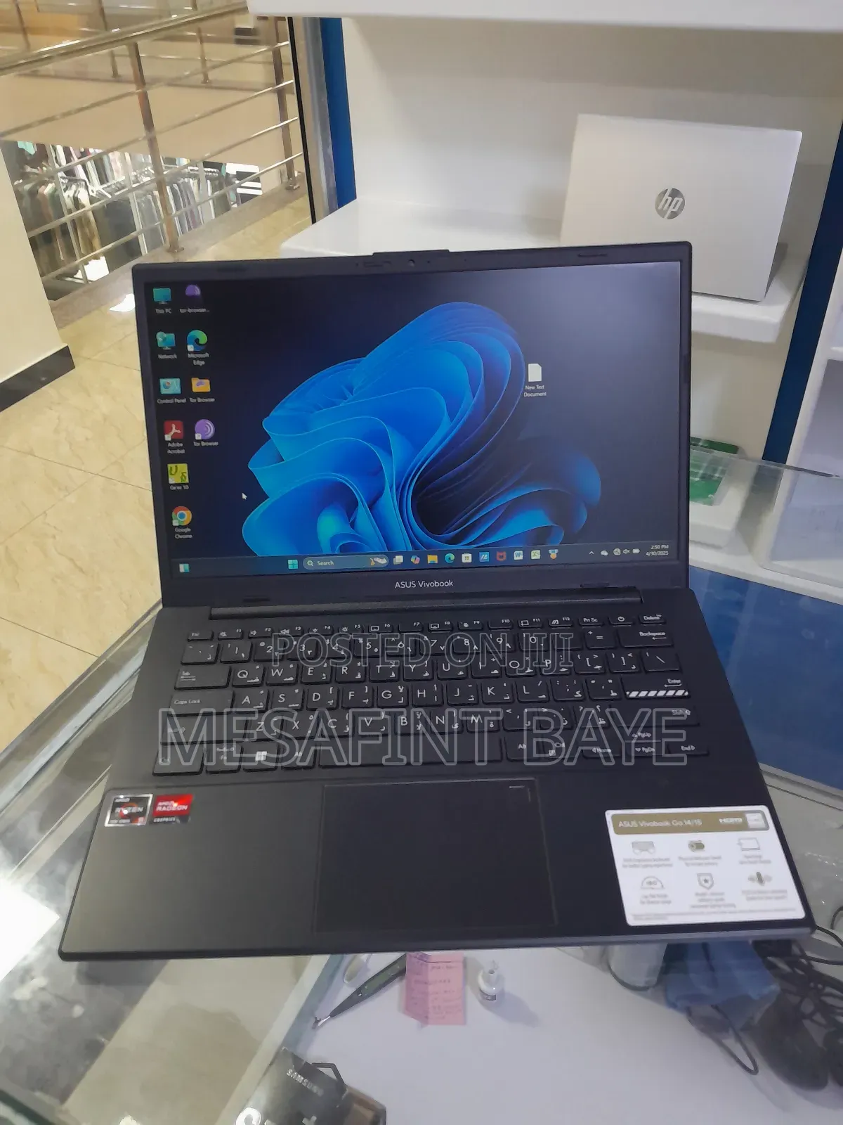 New Laptop Asus VivoBook 15 X505BA 8GB AMD Ryzen 5 SSD 512GB