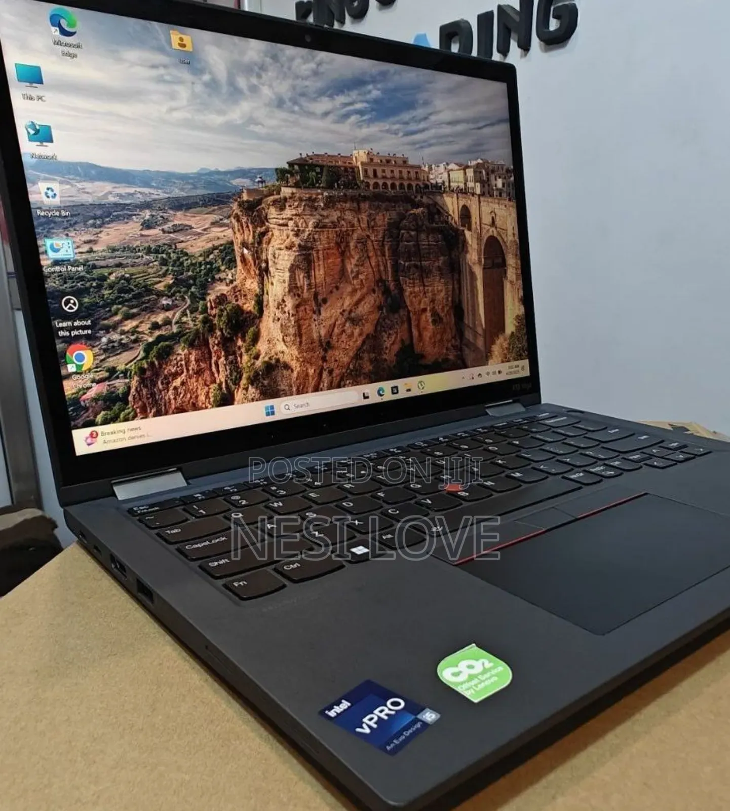 New Laptop Lenovo ThinkPad Yoga 16GB Intel Core I5 SSD 512GB