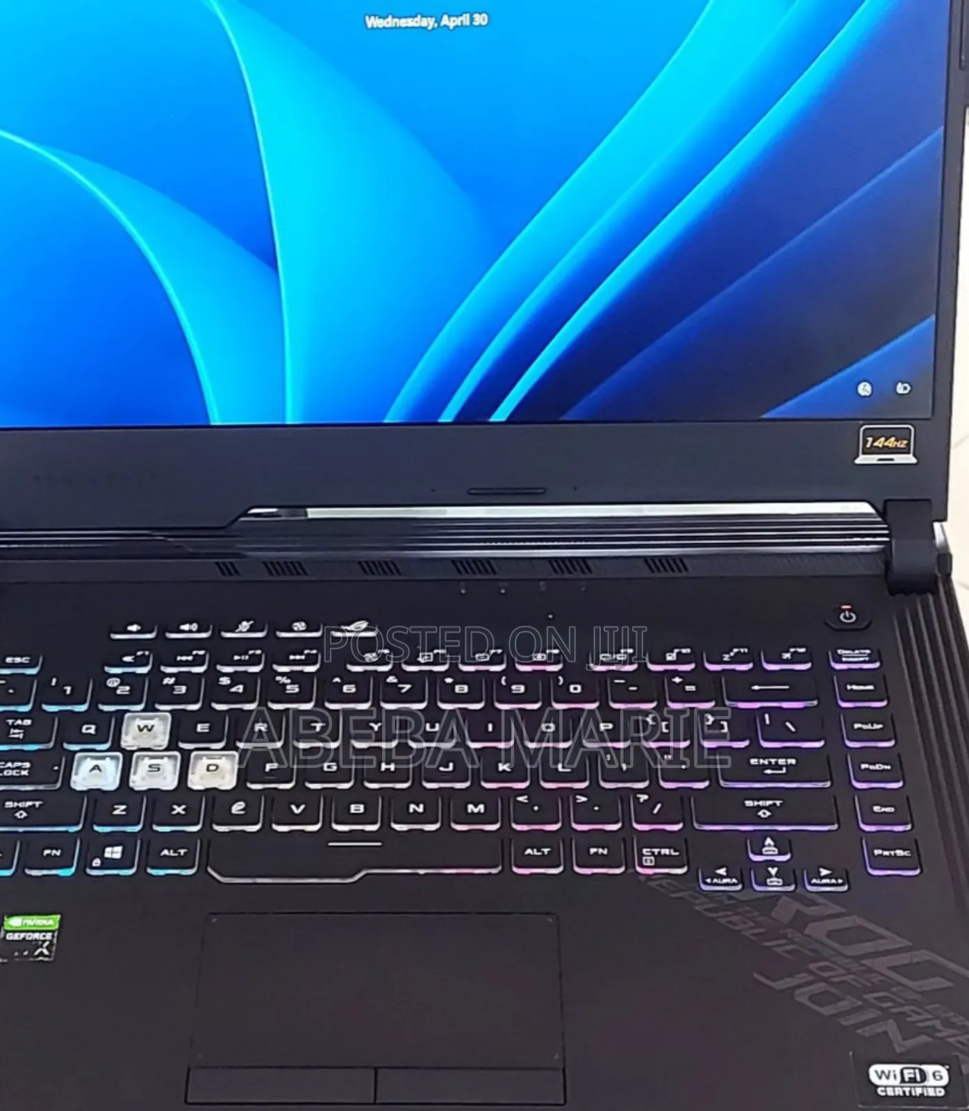 New Laptop Asus ROG Strix G15 16GB Intel Core I7 SSD 512GB