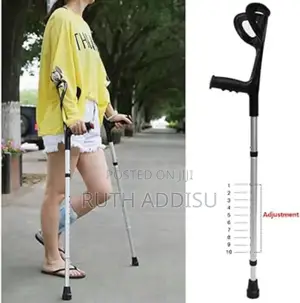 Best Quality Elbow Crutches7፯medical Elbow Almunium Crutches