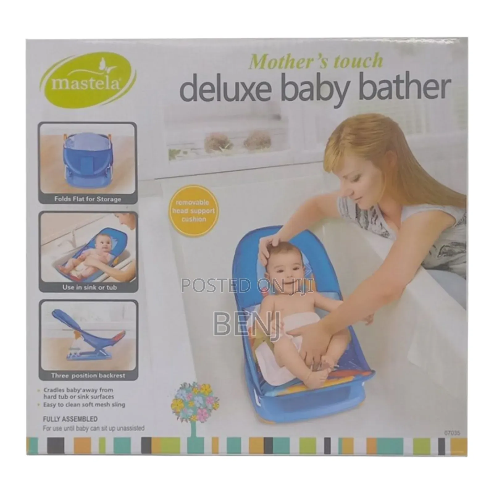 Mastela Mother's Touch Deluxe Baby Bather