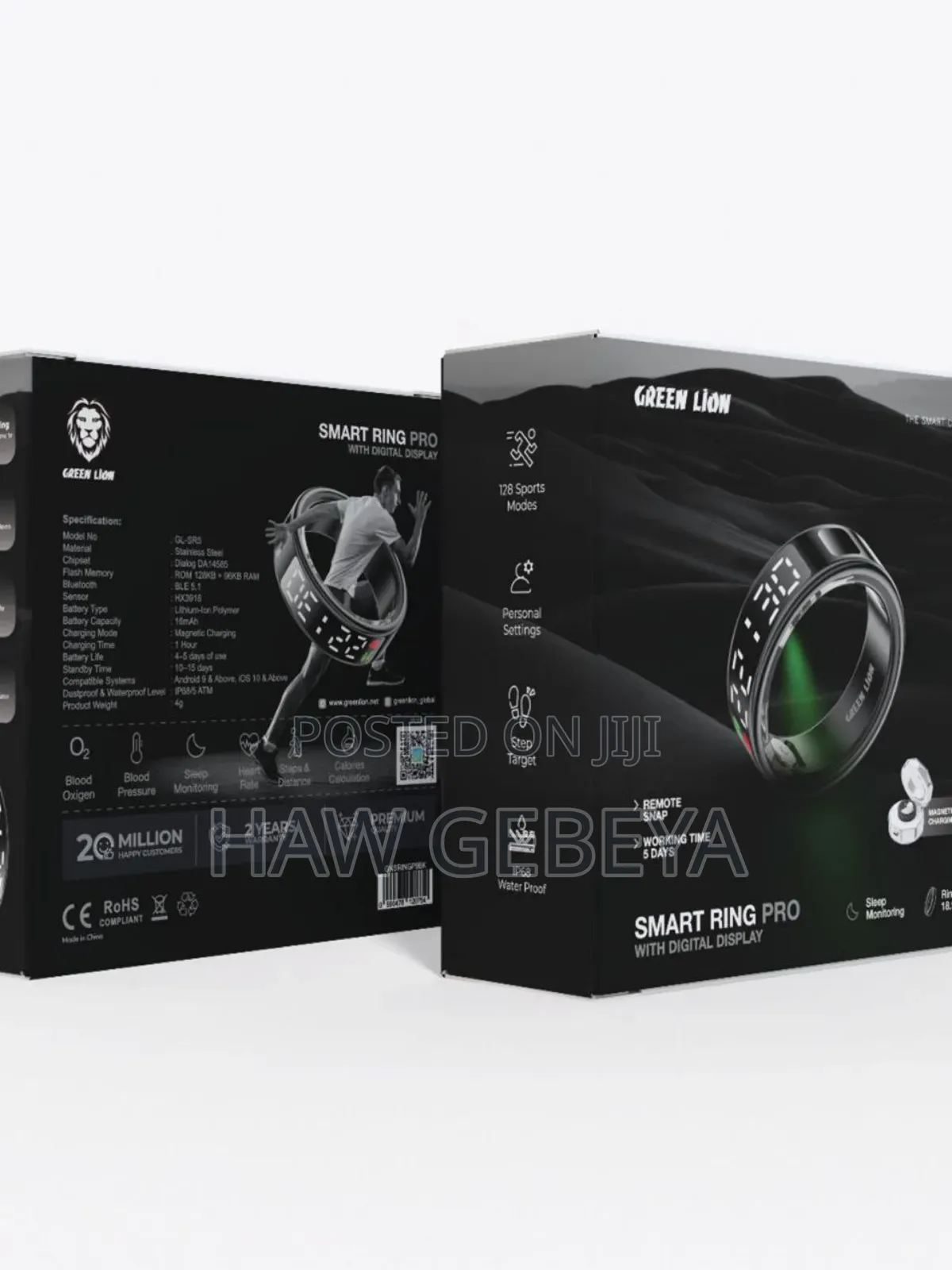 Smart Ring Pro With Digital Display