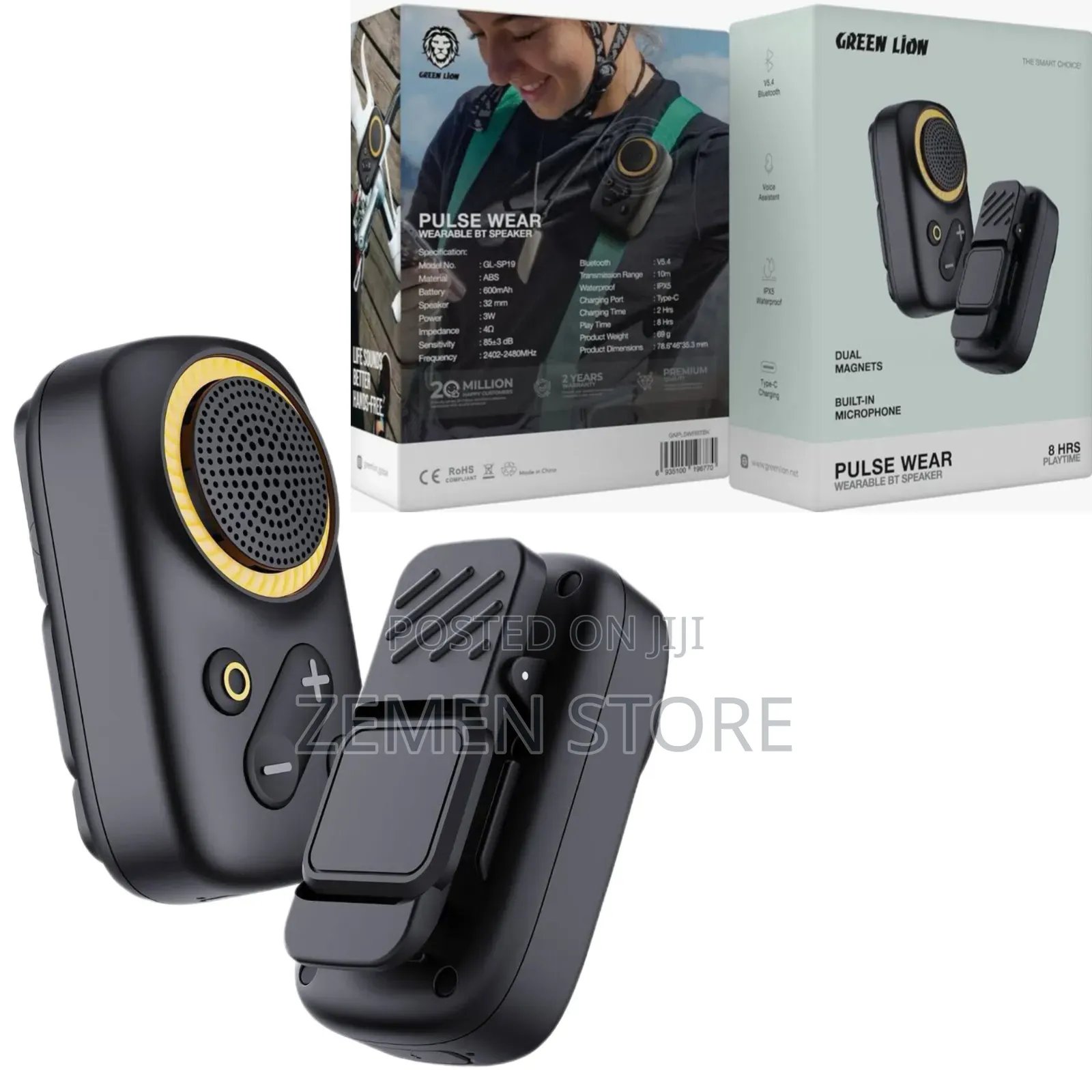 Pulse Wear Bluetooth Speaker