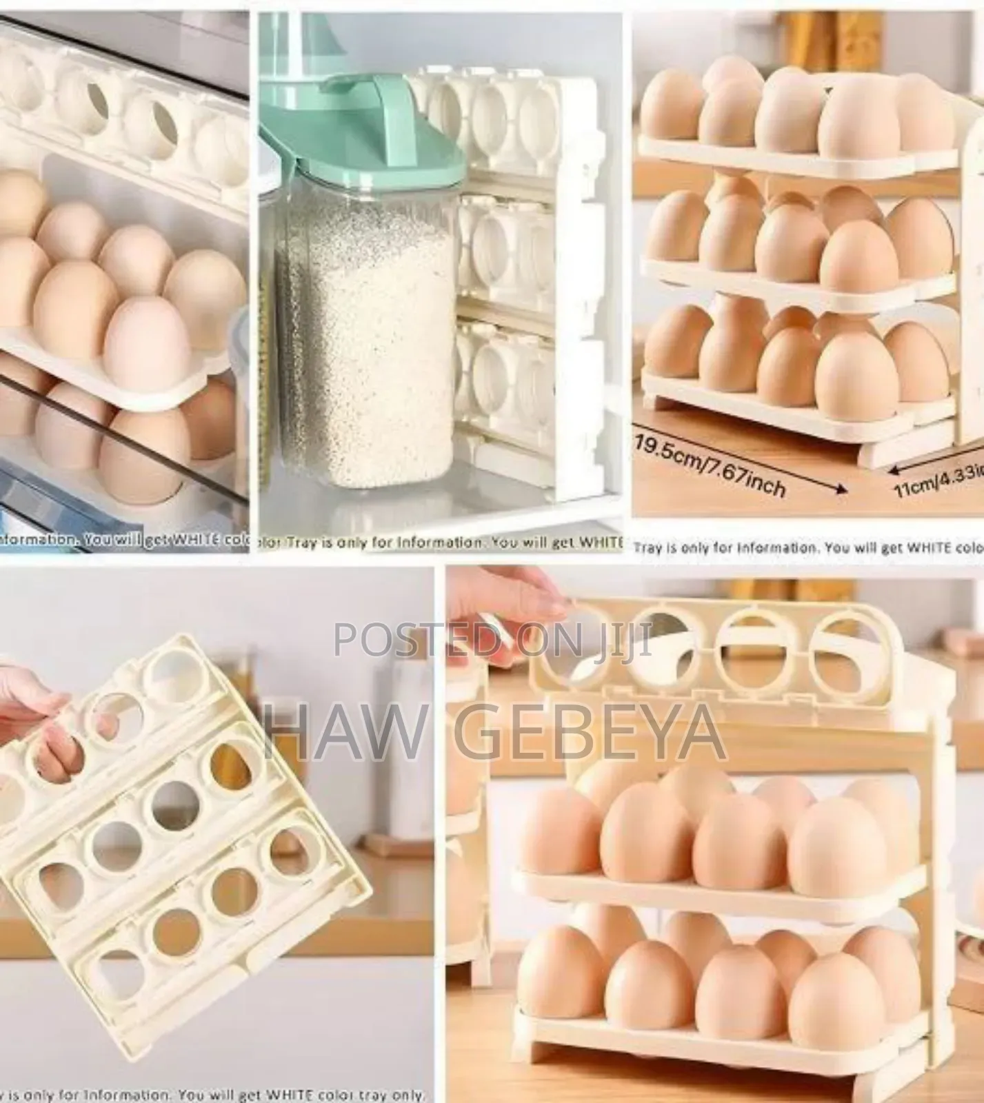 Folding Egg Rack