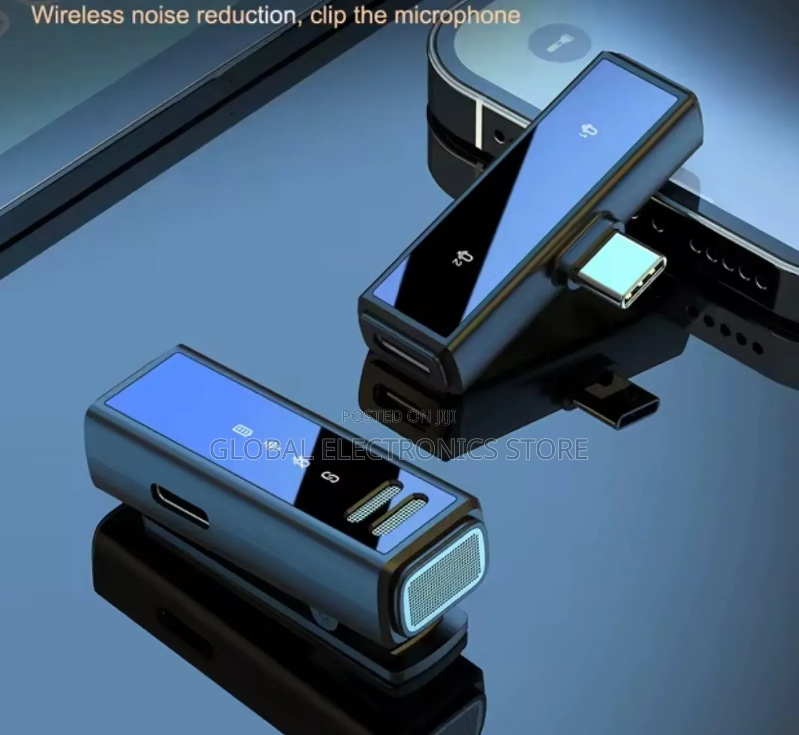 2-in-1 Lavalier Microphone (Noise Reduction And 50 Meter R)