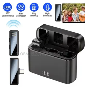 2-in-1 Lavalier Microphone (Noise Reduction And 50 Meter R)