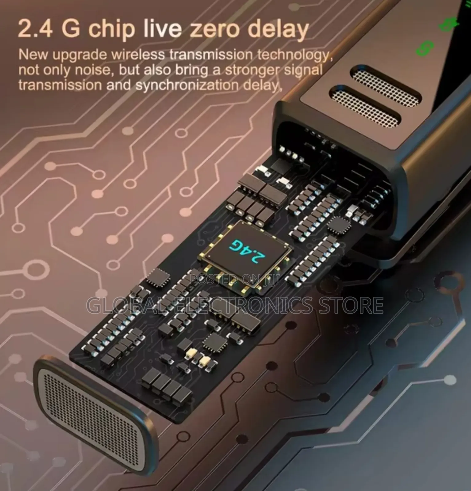 2-in-1 Lavalier Microphone (Noise Reduction And 50 Meter R)