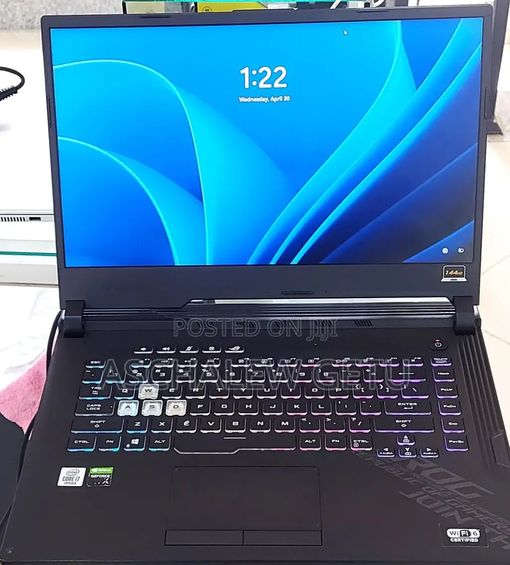 New Laptop Asus ROG Strix G15 16GB Intel Core I5 SSD 512GB