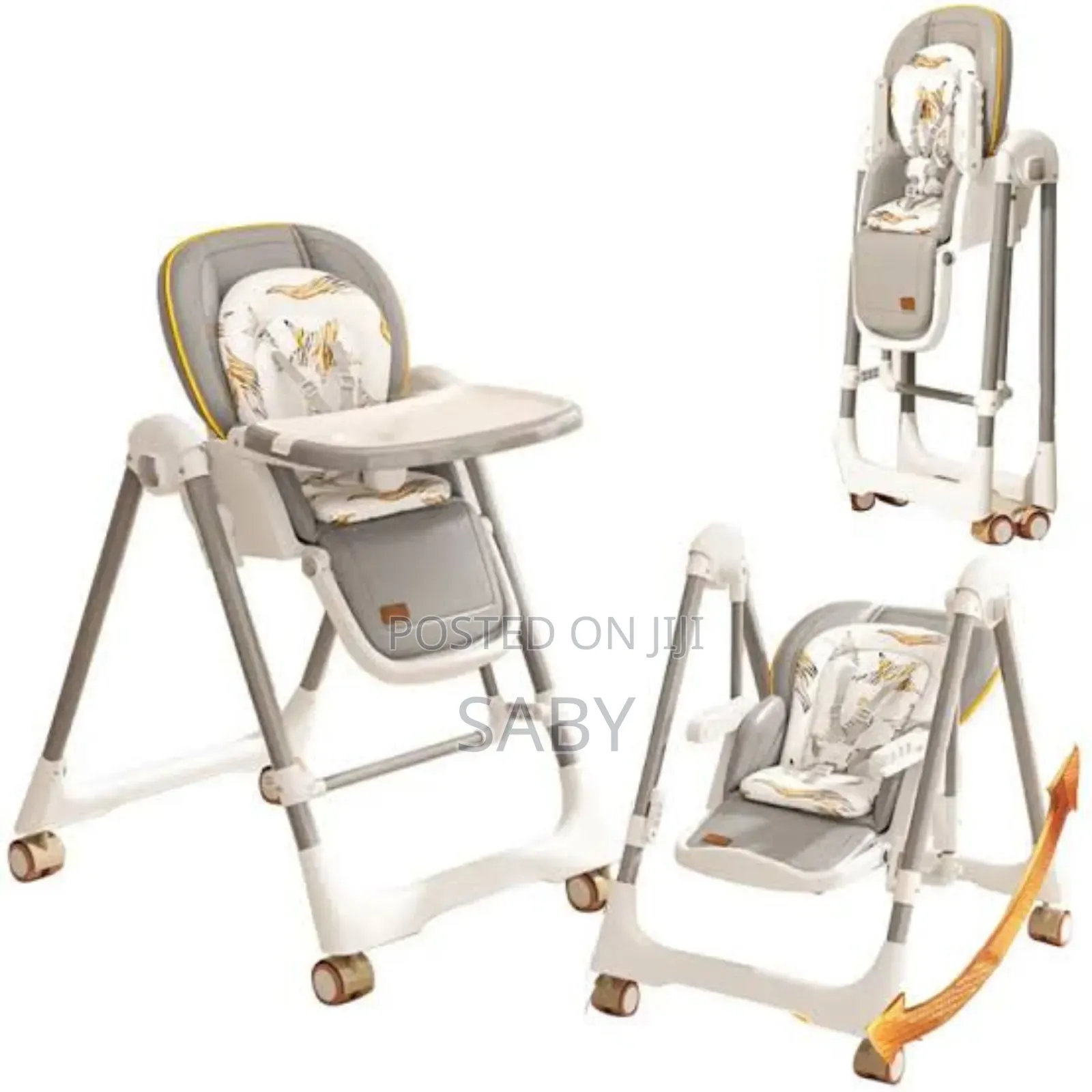 3 in 1 Convertible High Chair /የልጆች መመገቢያ /ዝዋዝዌ