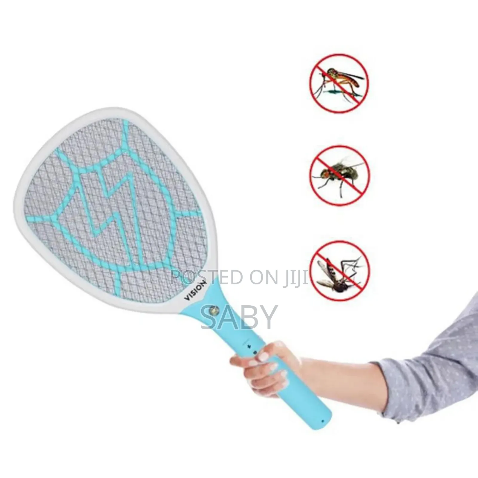 2in1 Rechargeable Lithiumelectric Mosquito Swatter