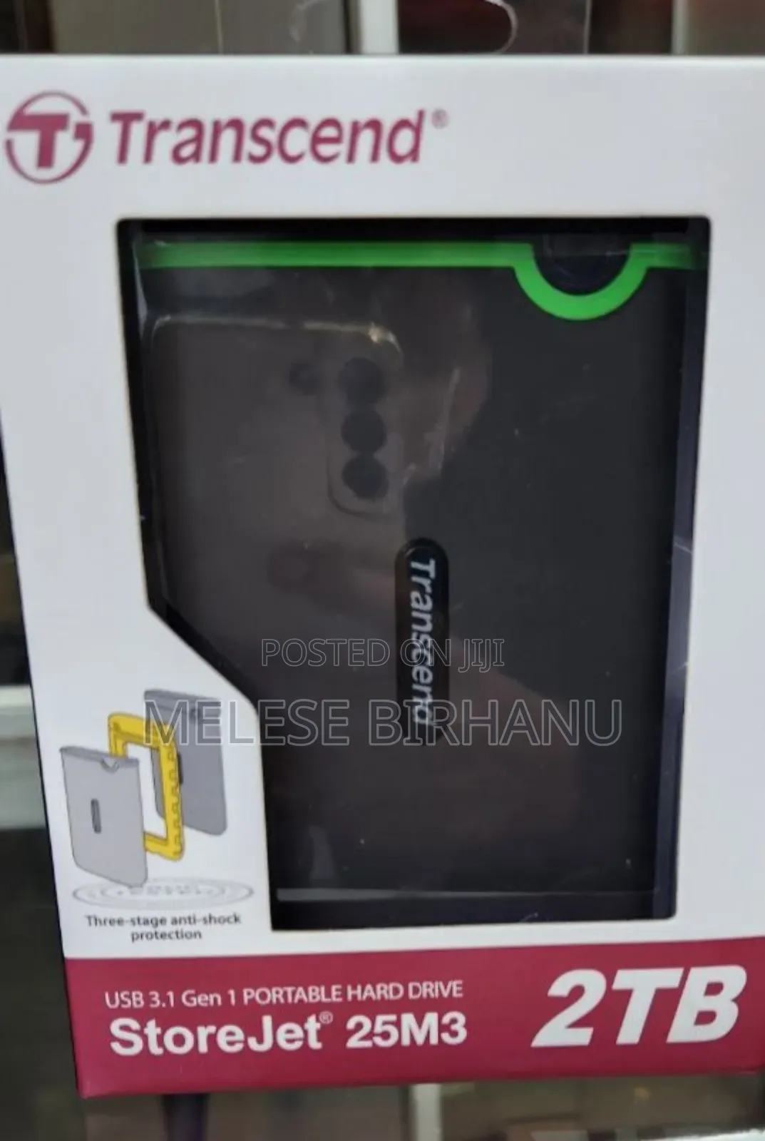 New Transcend 2tb Hard Disk