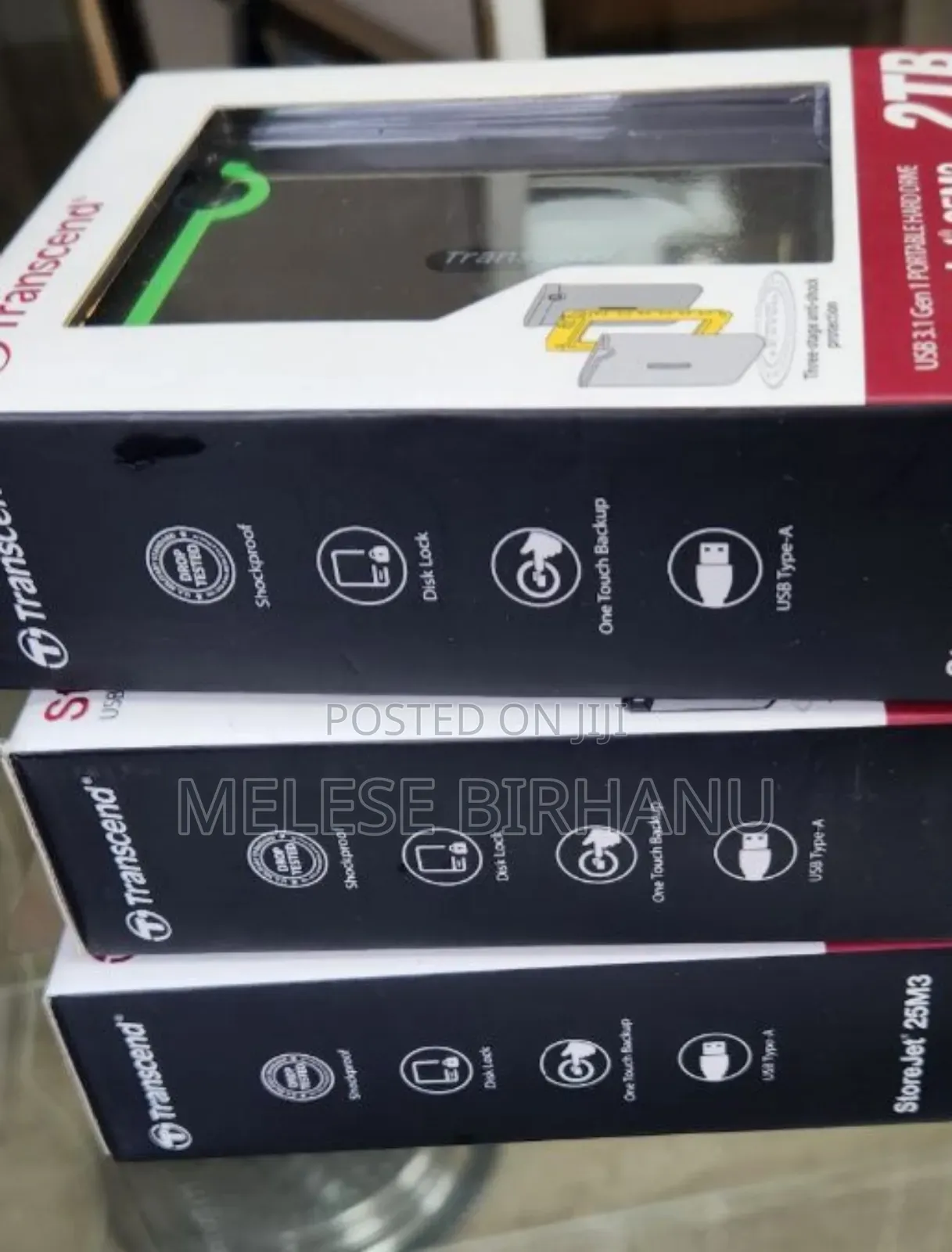 New Transcend 2tb Hard Disk