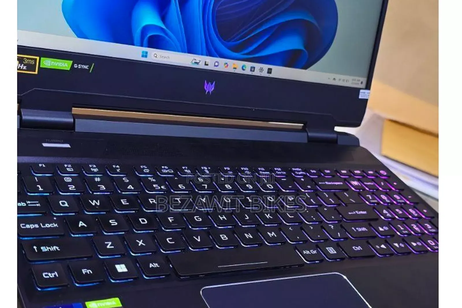 New Laptop Acer Predator 15 16GB Intel Core I9 SSD 1T