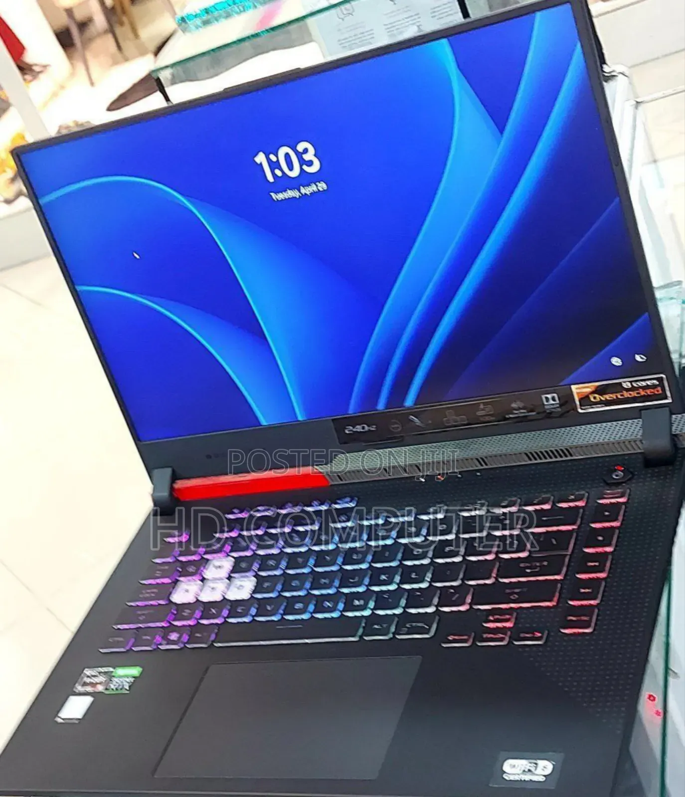 New Laptop Asus ROG Strix G15 16GB AMD Ryzen 9 SSD 1T