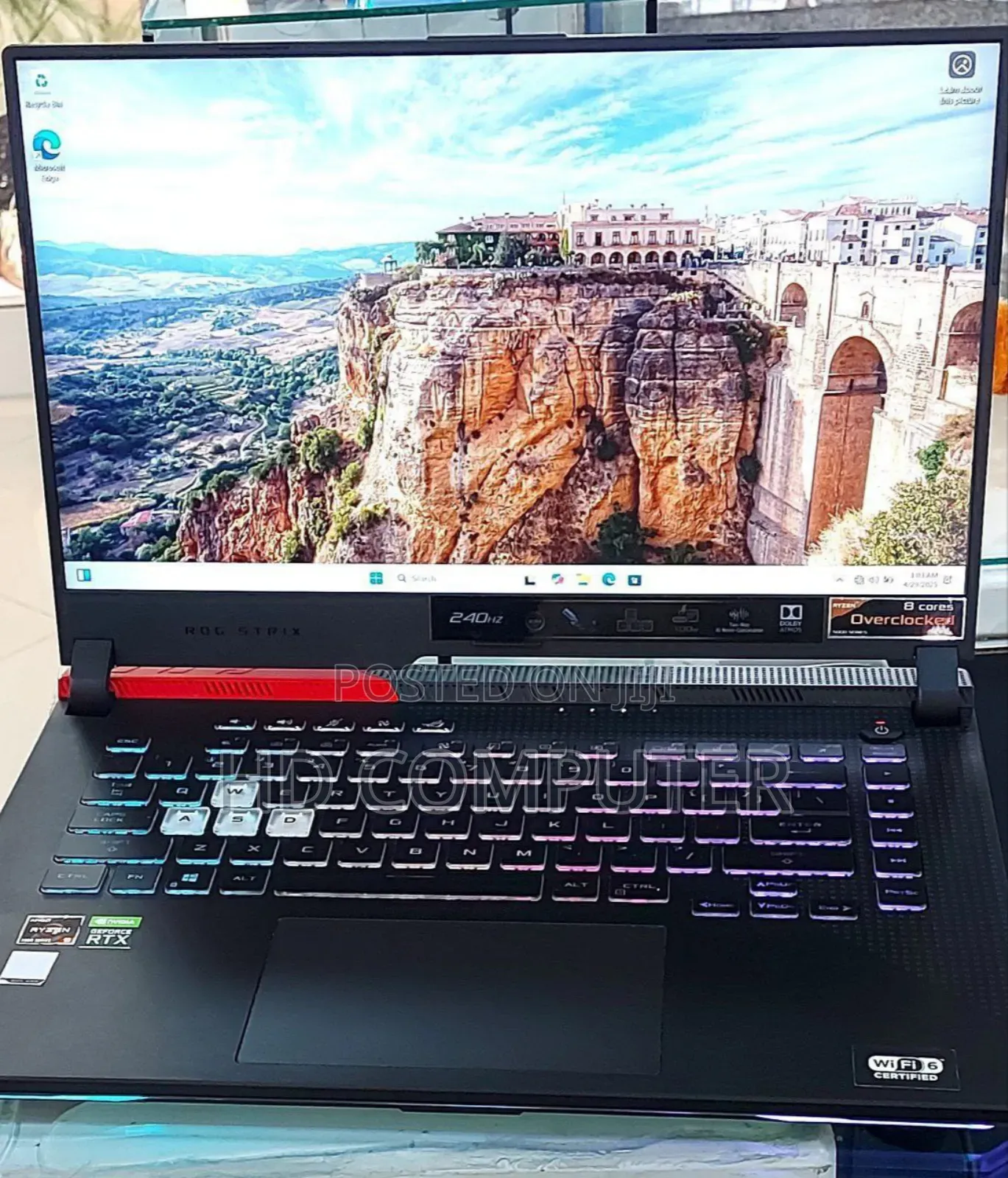 New Laptop Asus ROG Strix G15 16GB AMD Ryzen 9 SSD 1T