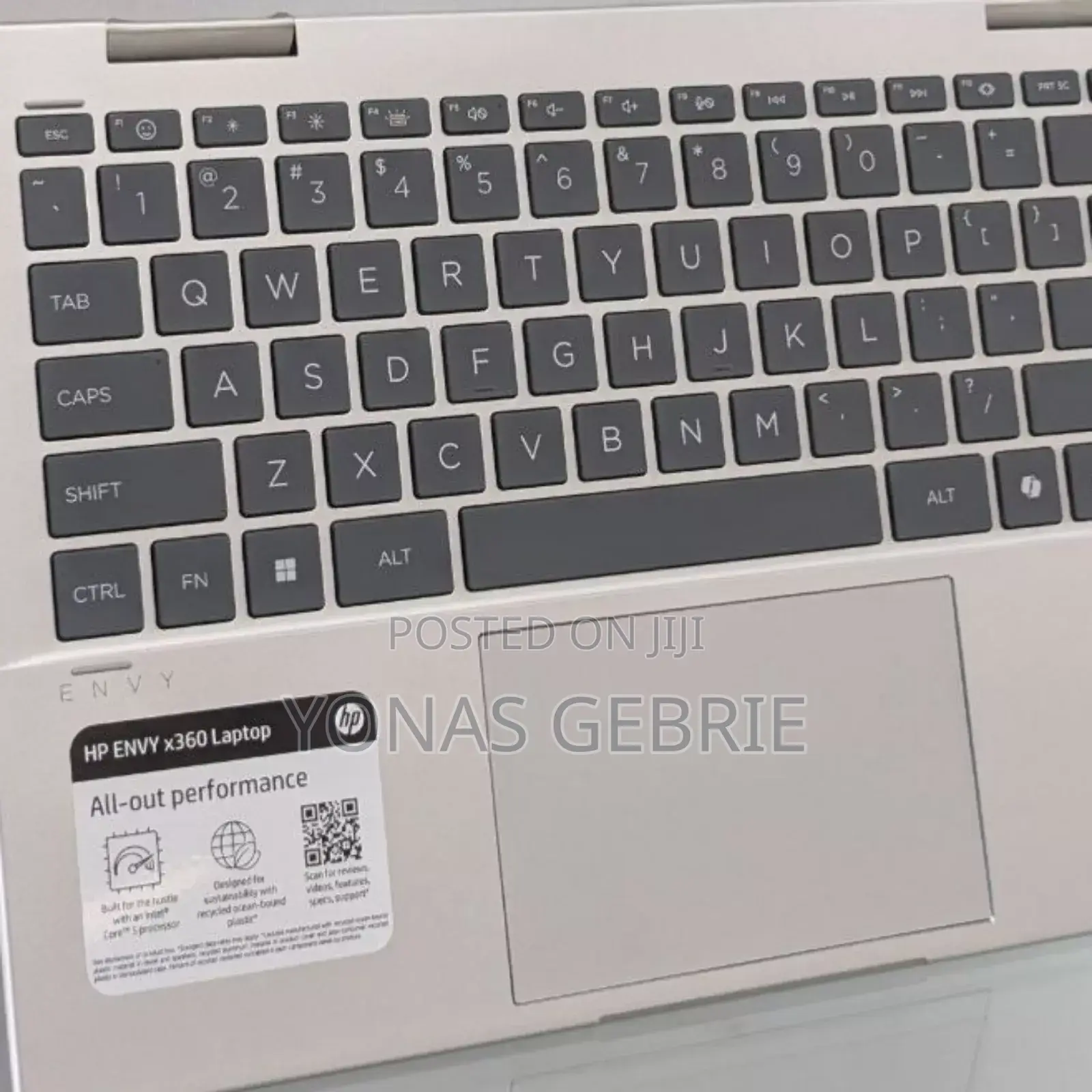 New Laptop HP Envy X360 8GB SSD 512GB