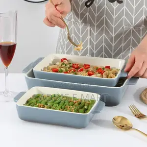 Porcelain Ceramic Baking Tray