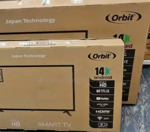 Orbit 43"Inch Tv Smart Uhd Android 14.0 Nwe 2025 Tv