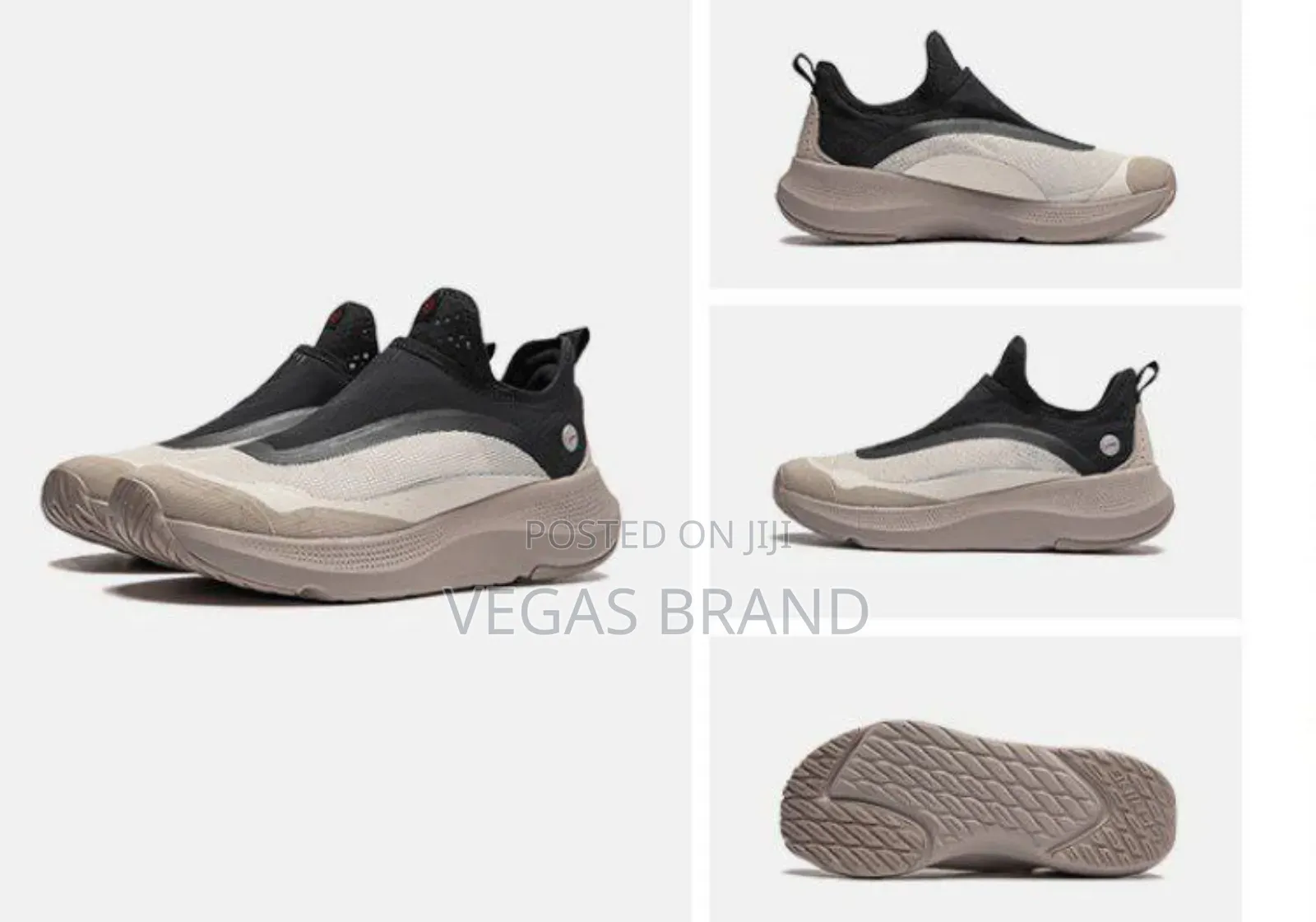 Li Ning Soft Go Men Casual Black Gray Master Quality Shoes