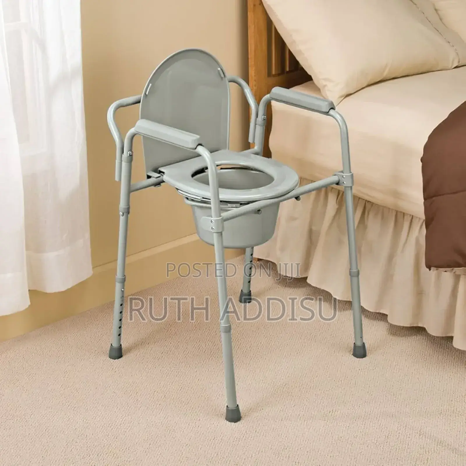 Commode Chair for Hospital Portable Toilet Seat for Ealderly