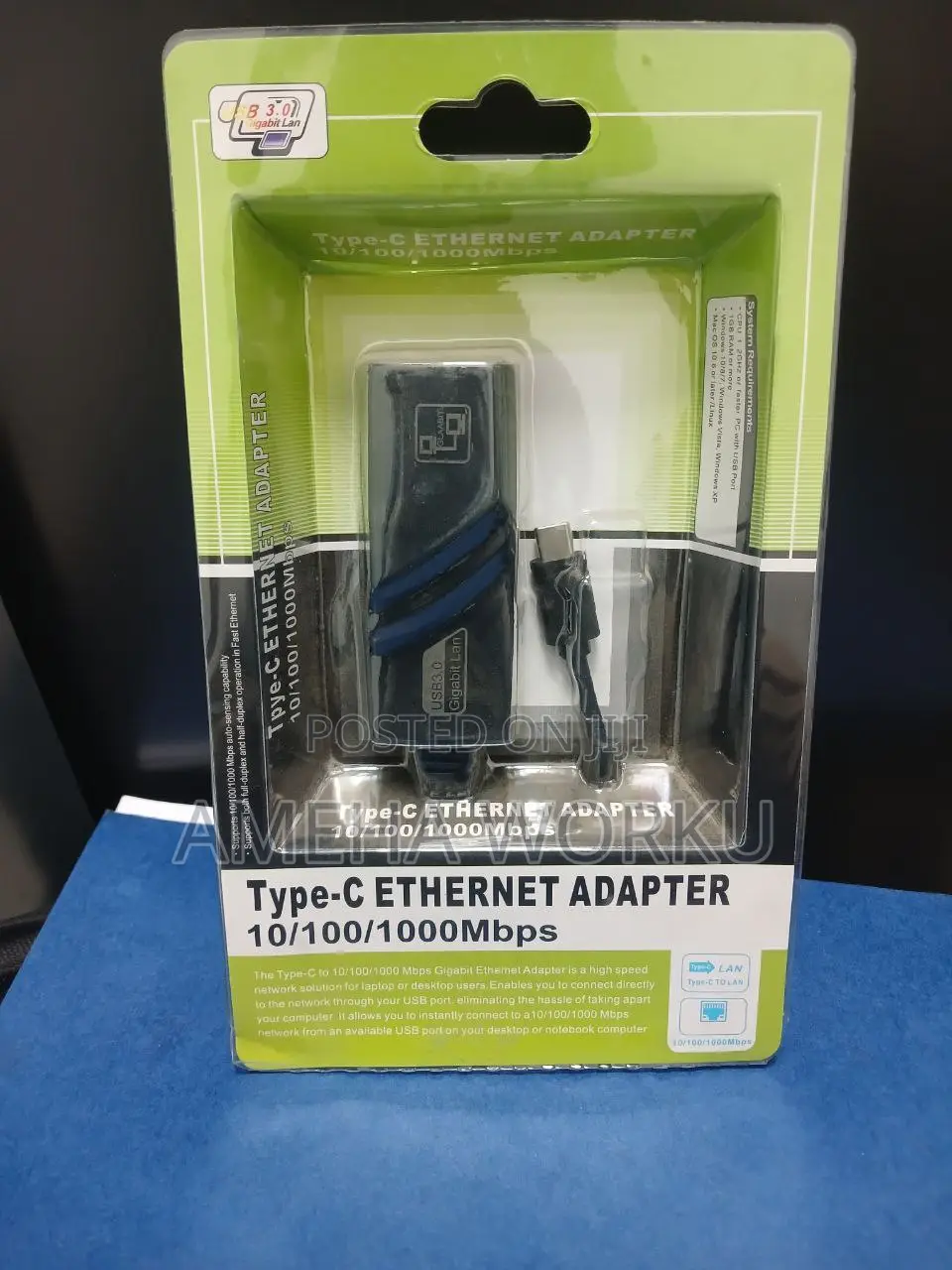 Usb -C Ethernet Adapter MBPS