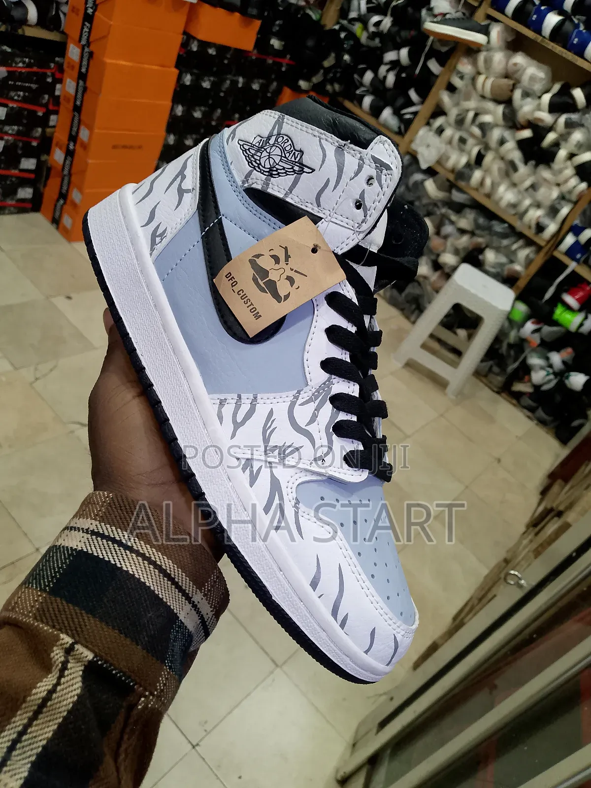 Jordan 1 DFQ Custom High Master Quality Shoes for You