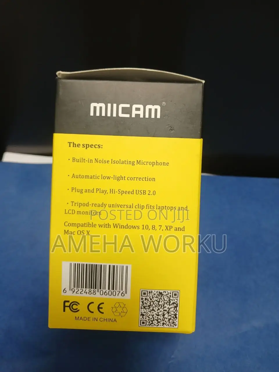 Web Camera Miicam Built-in Noise Isolating