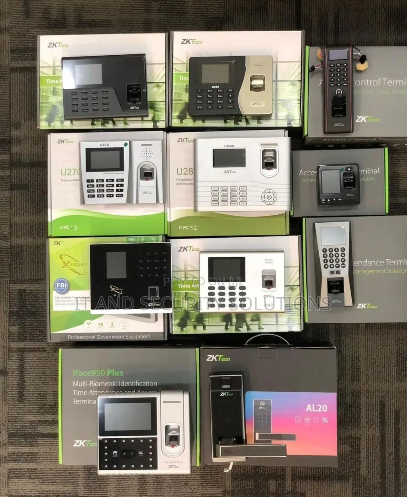 Zkteco Biometrics Devices Zkt