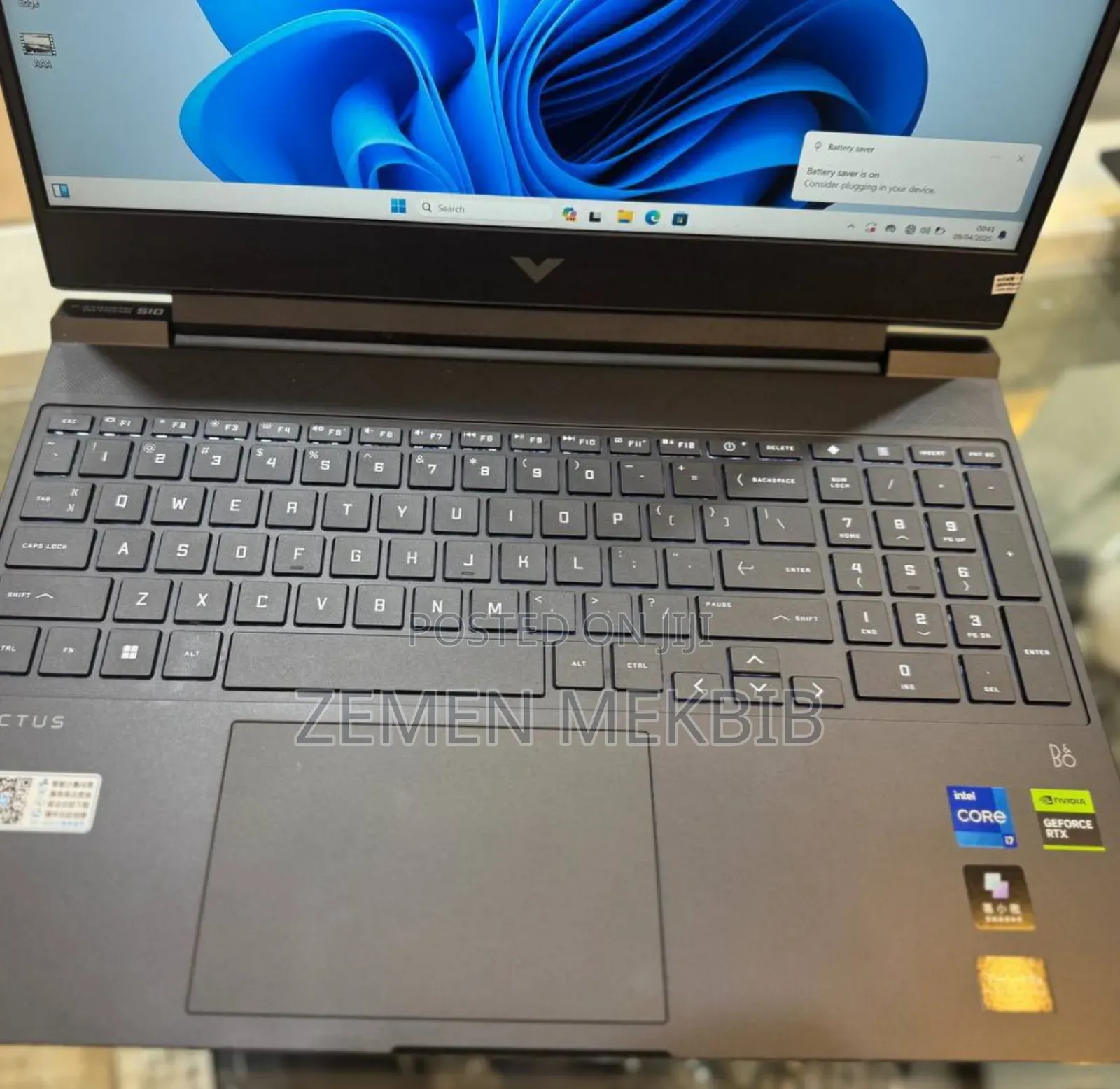 New Laptop HP Victus 15 16GB Intel Core I7 SSD 1T