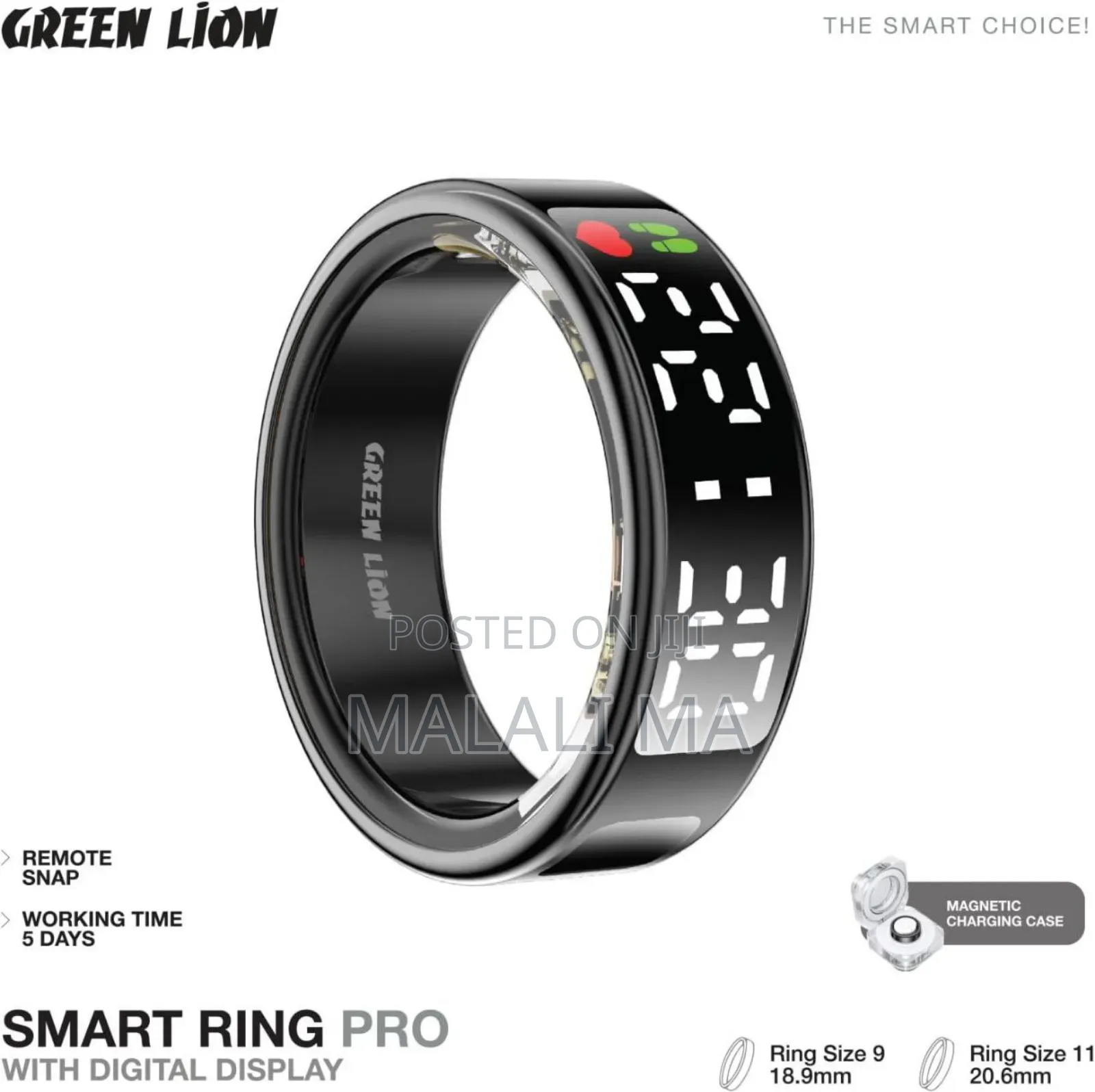 Smart Ring Pro With Digital Display