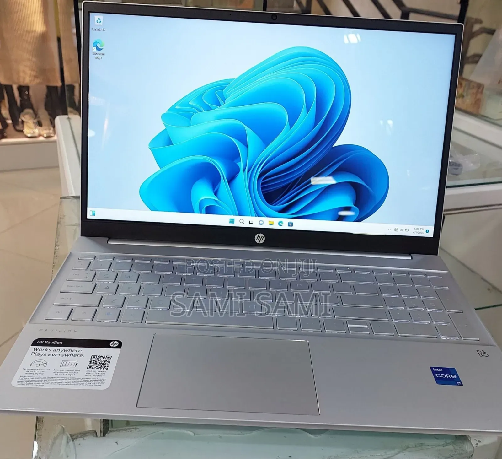 New Laptop HP Pavilion 15 8GB Intel Core I7 SSD 1T