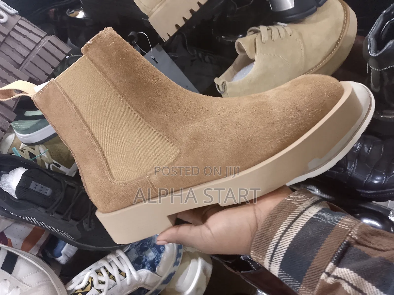 Chelise Boots Dable Sole High Master Quality Shoes for Man's