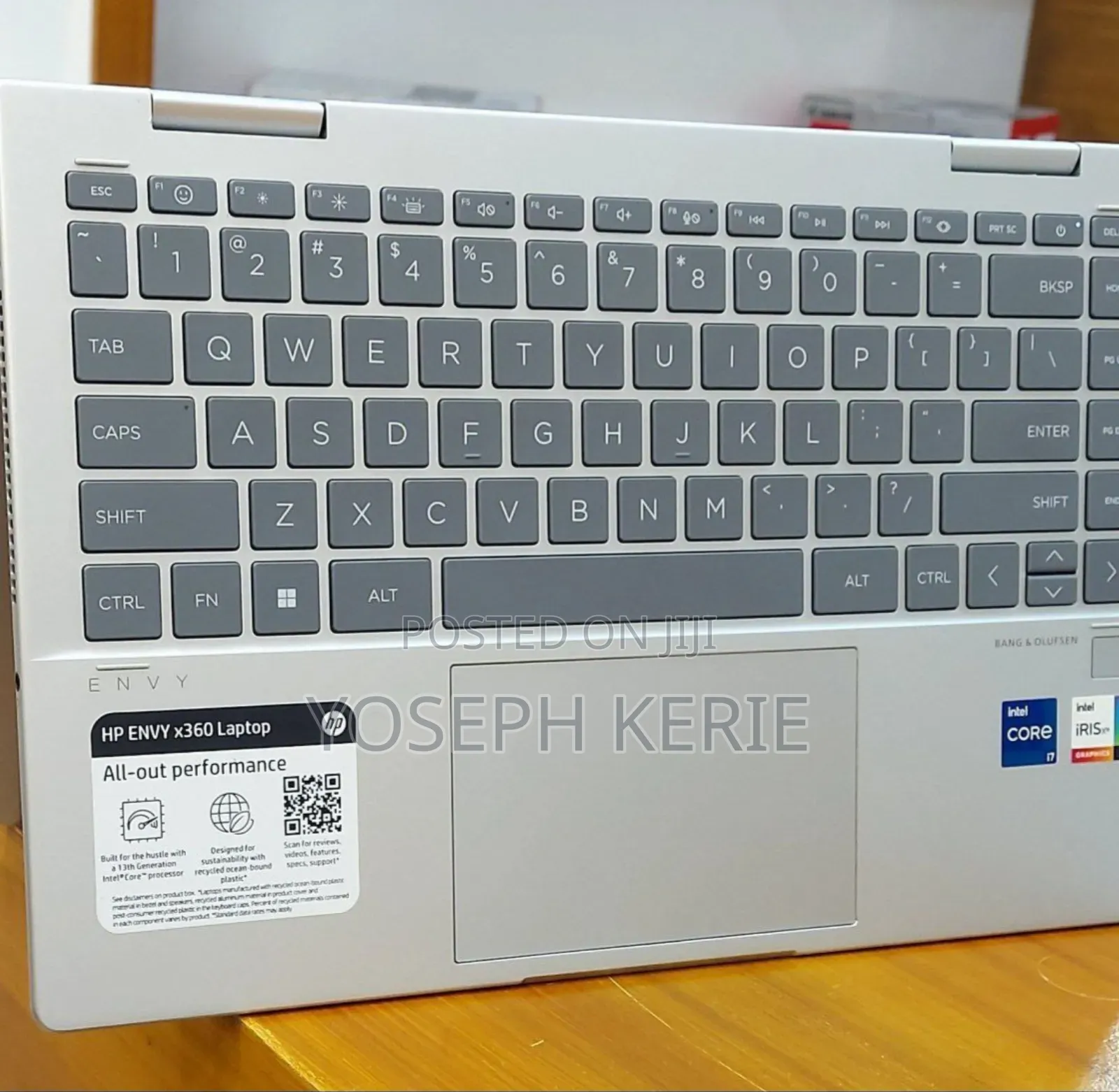 New Laptop HP Envy 14 16GB Intel Core I7 SSD 512GB