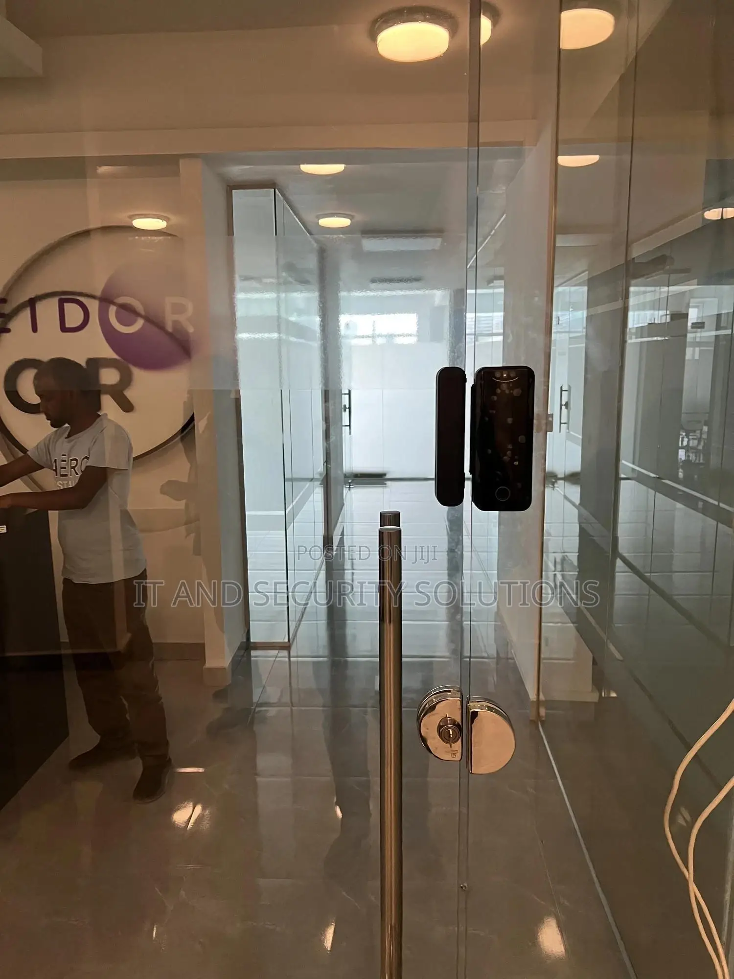 Digital Smart Tempered Glass Door Sensor