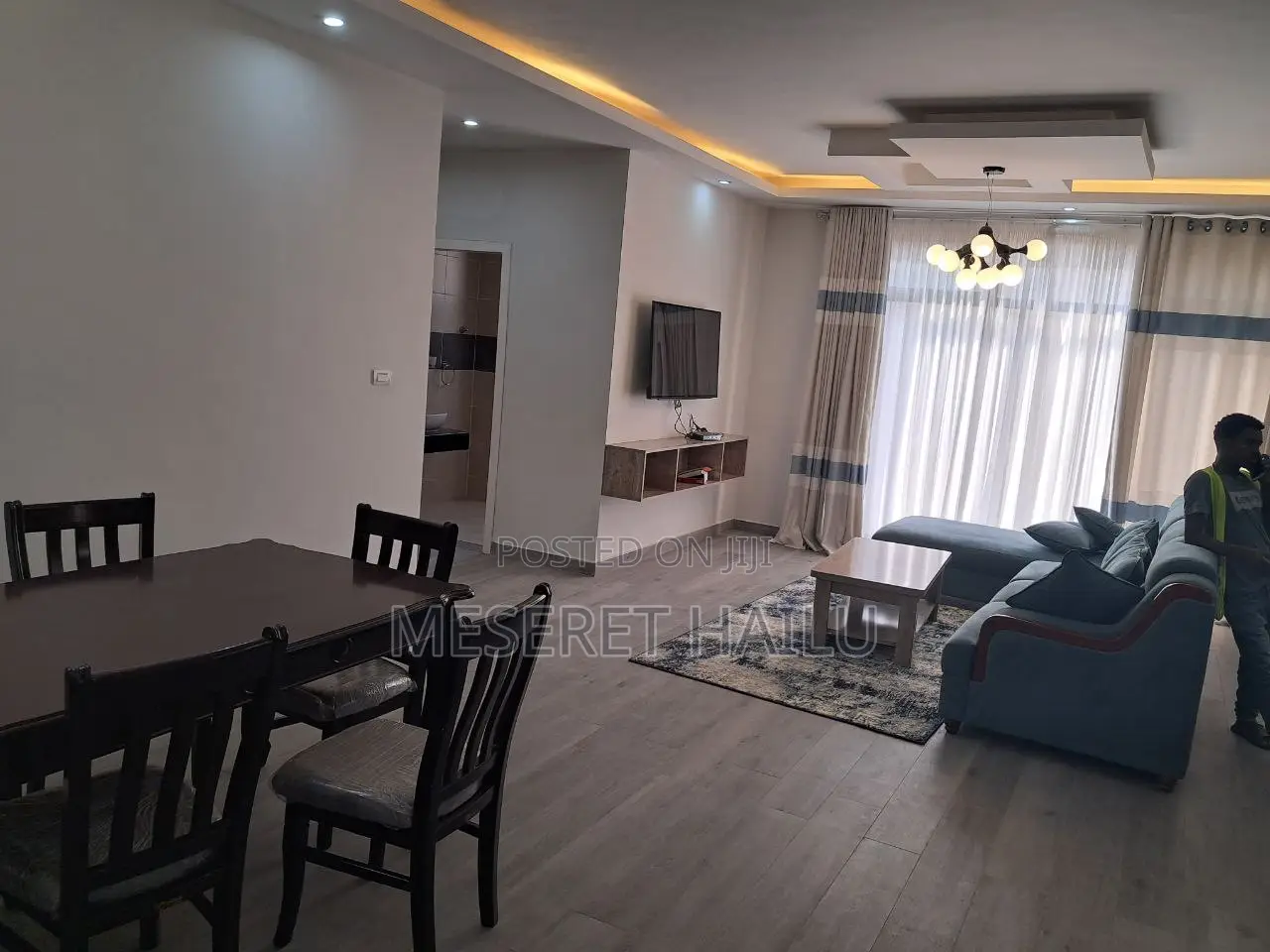 Furnished 3bdrm Apartment in Bole for rent