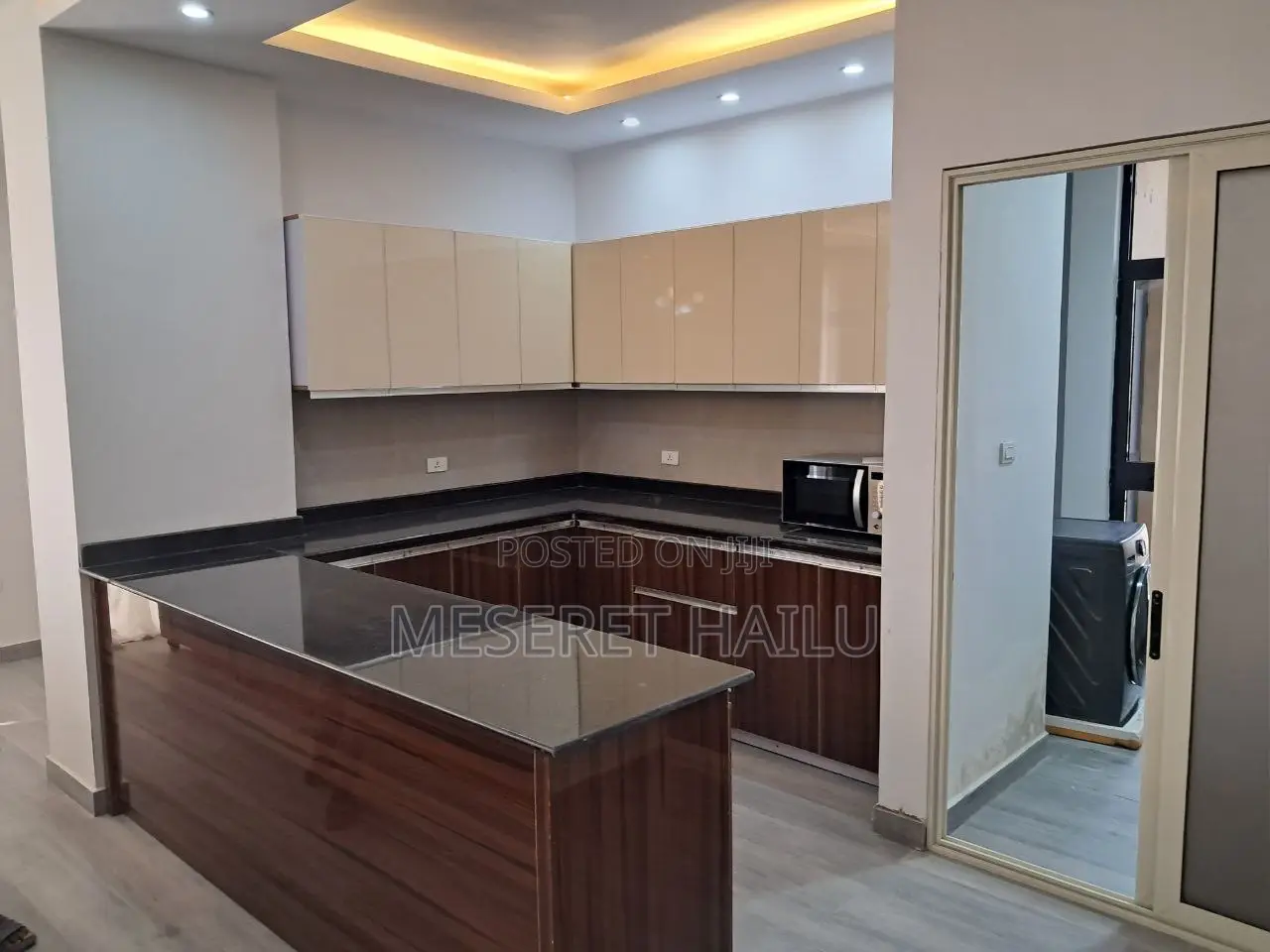 Furnished 3bdrm Apartment in Bole for rent