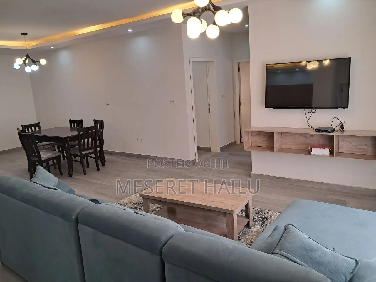 Furnished 3bdrm Apartment in Bole for rent