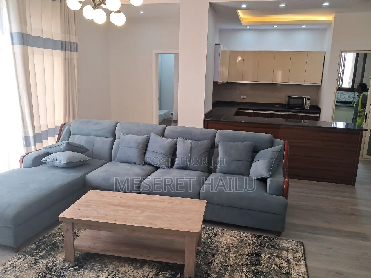Furnished 3bdrm Apartment in Bole for rent