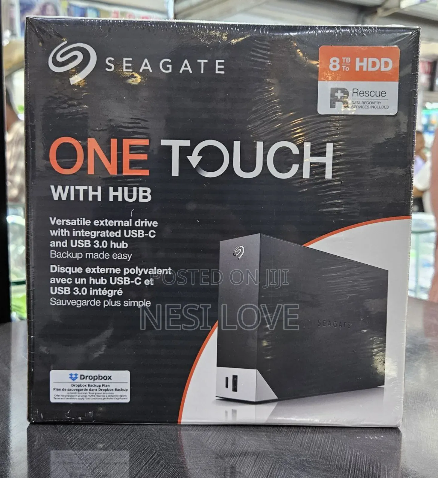 8tb Seagate External Hard Disk Storage