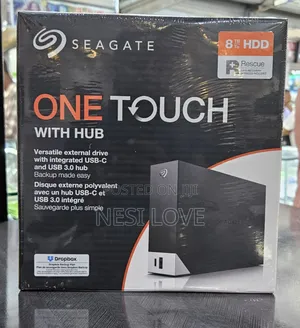 8tb Seagate External Hard Disk Storage