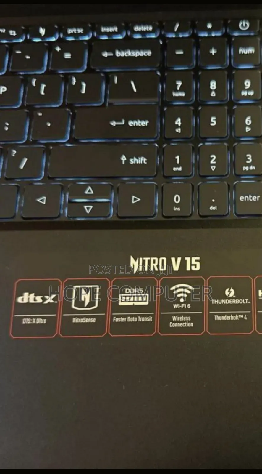 New Laptop Acer Nitro 5 16GB AMD Ryzen 7 SSD 1T
