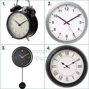 Photo - Fancy Ikea Wall and Alarm Clocks