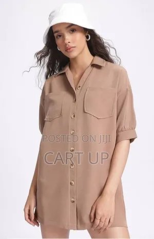 Mini Shirt Style Dress